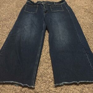 Mica flared cropped jeans size 31